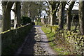 Footpath above Haworth in BD22 0EJ