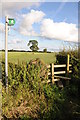 Stile and footpath in CW7 4DN