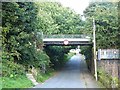 Rail overbridge on the old Solway Junction Railway in DG12 6SJ