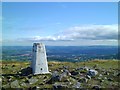 Trig point, Blorenge summit in NP7 9NY