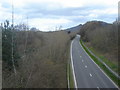 A465 from B4233 bridge in NP7 5RF