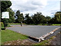 Petanque and boules area outside The Seven Stars, Clehonger in HR2 9SY