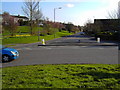 A view south from a roundabout in Yate, Bristol in BS37 8UL