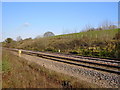 A view of the railway to London from Wales in BS37 8UJ