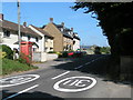 The B3165 heading north through Clapton towards Crewkerne in TA18 8PS