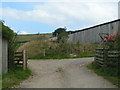 Entrance to Pilsdon Hill Farm, from the B3164 in DT6 5NX