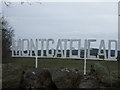 MONTGATEHEAD sign in AB39 3RS