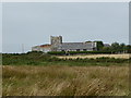 Looking across the fields to Towednack Church in TR26 3AG