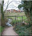 Footbridge over Wistaston Brook in CW2 8EP