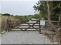 The entrance to St Ives Campsite, Amalwhidden in TR26 3AG