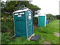 The facilities area, St Ives Campsite in TR26 3AG