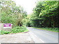 Carbone Hill at the entrance to Cuffley Camp Outdoor Centre in SG13 8RD