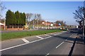 Changing scene on the A49 at Goose Green, Wigan in WN3 6GX