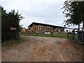 Entrance to Country View Farm, near Splatford in EX6 7XY