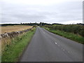 Minor road heading south in EH39 5AZ