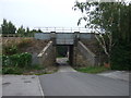 Railway bridge over Woodstock Road in S75 1DY