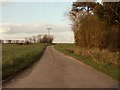 Road to Valley Farm and Lambert's Farm in IP20 0JZ