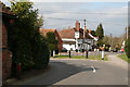 Junction of Milking Pen Lane with The Street, Old Basing, Hampshire in RG24 7DF