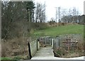 Footbridge over Learney Burn in AB31 4DZ