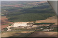 Welton le Marsh Quarry and Recycling Centre and Hilltop Garage (aerial 2013) in PE23 5SF