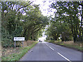 Entering Hellesdon on Reepham Road in NR6 5SP