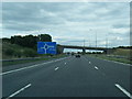 M180 nears Tudworth Road overbridge in DN7 6HD