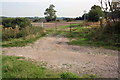 Keep Out! Track junction on Crabhill Lane in OX12 7LS