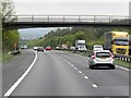 Footbridge over the M26, Westbound in TN15 6NE