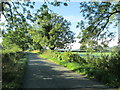 Country lane near Dunwood in ST9 9QW