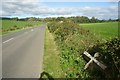 Stone Cross by the side of the A5087 near Aldingham in Low Furness Ward