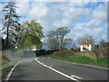 Bend in the road B656 in SG4 7PQ