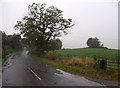 Mound and Crop Field by Hermit Hill Lane in S35 7DF