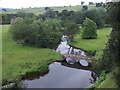 Footbridge over the River Wye in Nether Haddon
