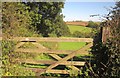 Gate and field north of Landrake in PL12 5AA