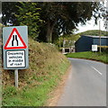 Sharp bend ahead, Dorstone in HR3 6AS