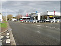 One of the car dealerships on Vauxhall Road in CT2 0AA