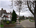Semi-detached houses in New Eltham, London in SE9 2HS