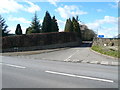 Kelstedge - Amber Lane / Matlock Road junction with Kelstedge Lane in S45 0EA