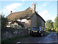 Thatched cottage on the road to Triscombe in TA4 3HQ