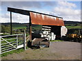 Corrugated iron shed, Bishpool Farm in TA5 1DS