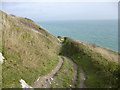 Easton, coastal path in DT5 2DG