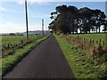 Minor road near Nether Garrel in Dumfries
