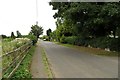 Church Road by the allotments in SN7 8RS