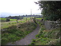 Track to Lumb Farm from Hobson Moor Road in SK14 6LJ