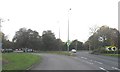 Roundabout on Euxton Lane in PR7 7DW