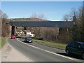 Railway Bridge spanning A468, Caerphilly in CF83 2UY