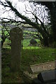 Wheelhead cross, St Juliot's churchyard in PL35 0BT