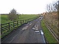 Farm road alongside the A1(M) in DH1 1SS