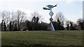 Sculpture in field in CM20 3DU