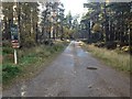 Gravel road to Cairnty Croft in AB55 6XU